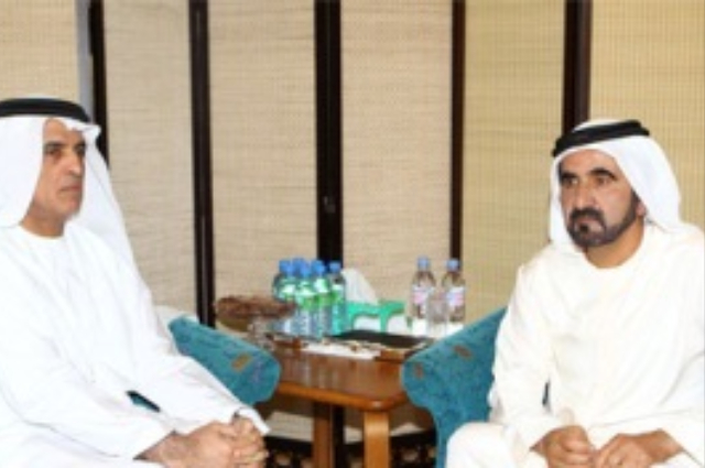 Mohammed bin Rashid Inquired about the Health of RAK Ruler