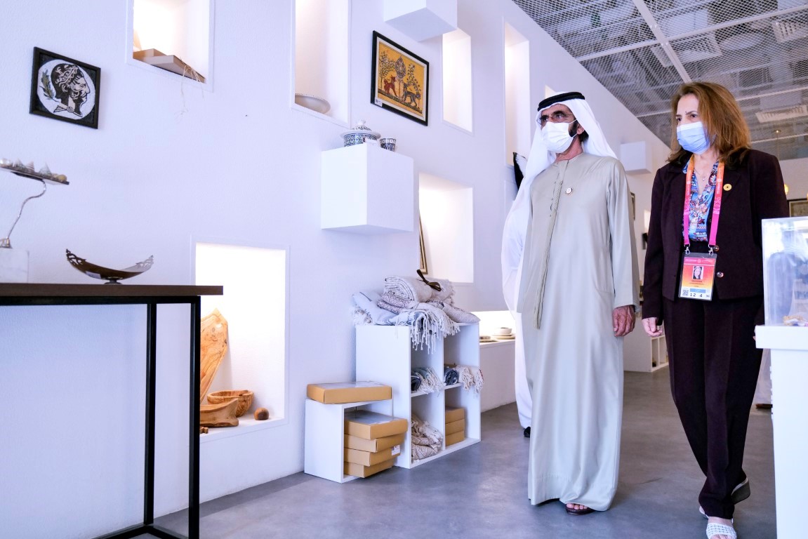 Mohammed bin Rashid meets with Presidents of South Africa and Liberia at Expo 2020 Dubai