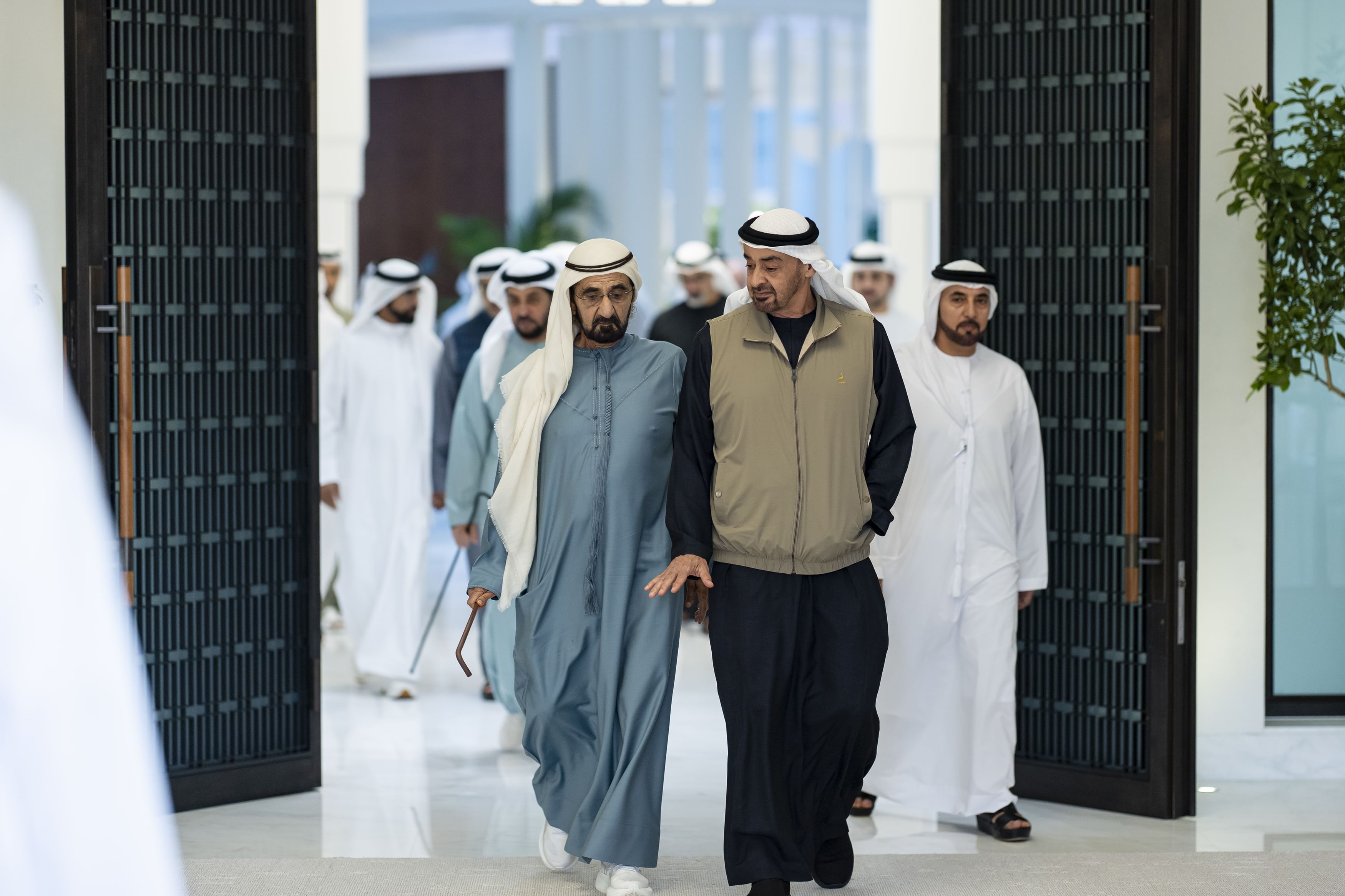 UAE President receives Mohammed bin Rashid