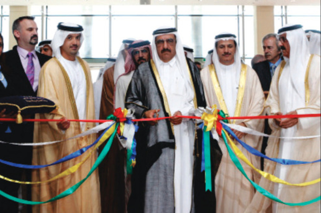 Hamdan bin Rashid opens the Big Five Show