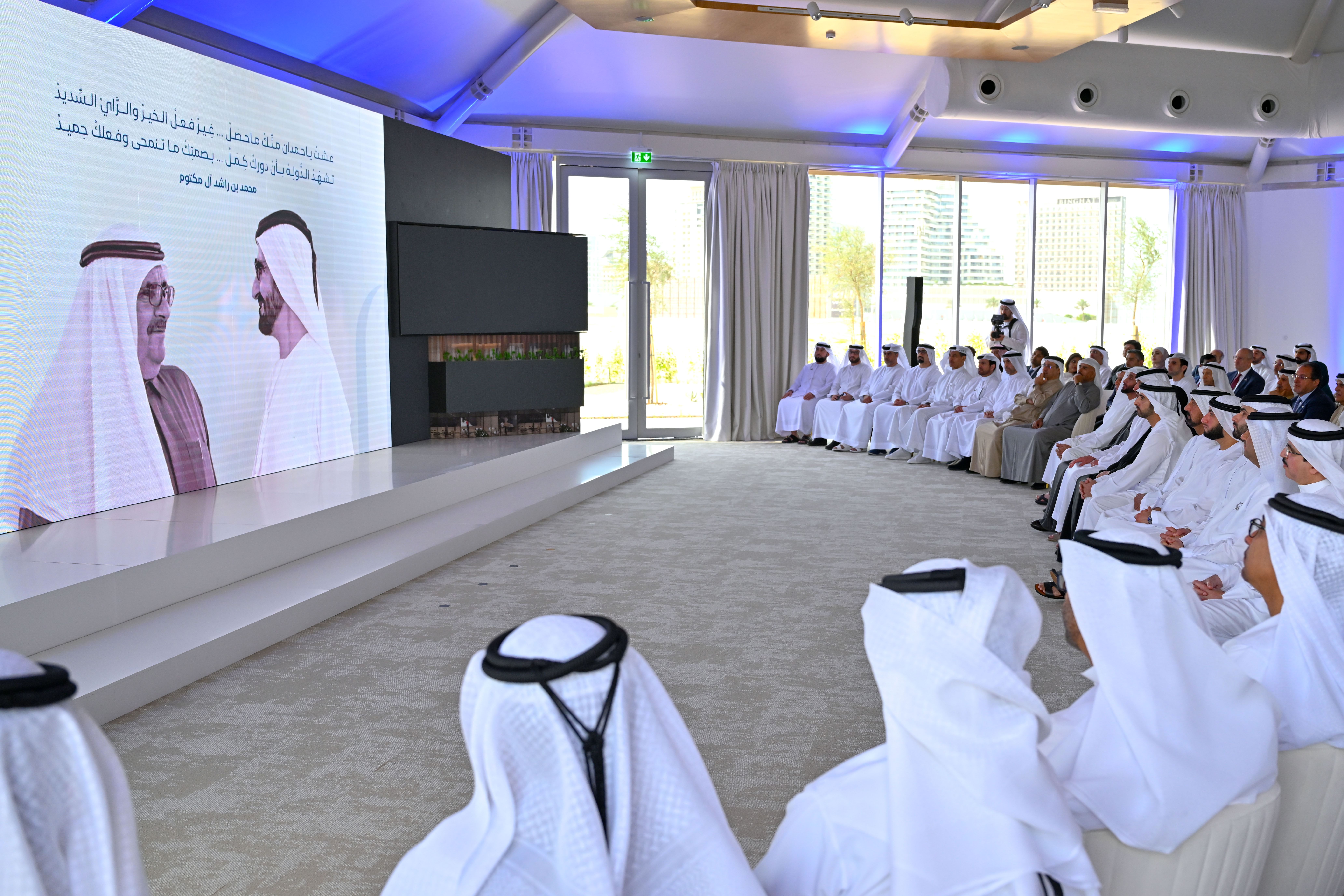 Hamdan bin Mohammed attends ceremony showcasing design of Hamdan Bin Rashid Cancer Hospital