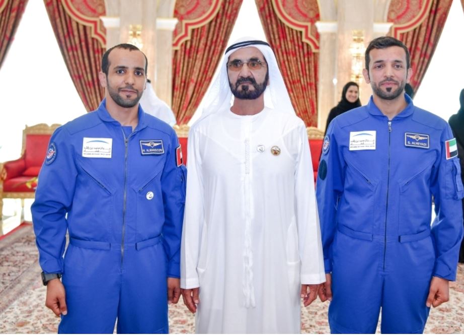 Mohammed bin Rashid meets UAE's first astronauts