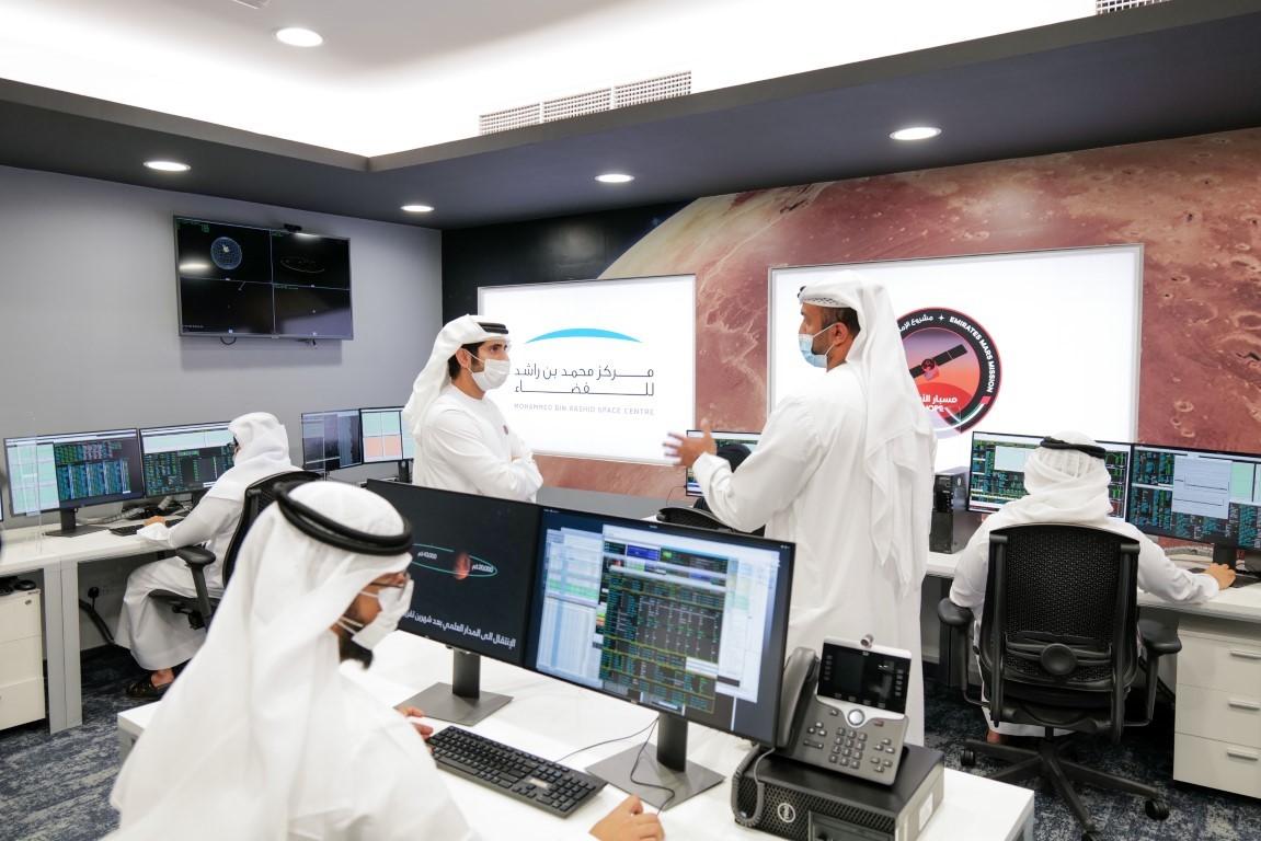 Hamdan bin Mohammed reviews final preparations as Hope Probe enters the most critical phase of its journey
