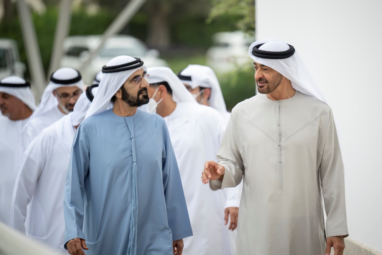 UAE President meets with Mohammed bin Rashid