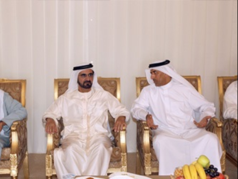Mohammed bin Rashid offers condolences to Bu Jsaim family