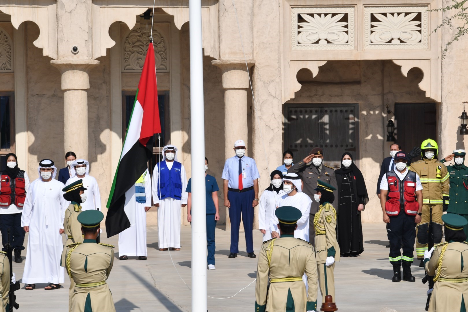 'UAE flag inspires us to strive harder for nation’s progress': Hamdan bin Mohammed