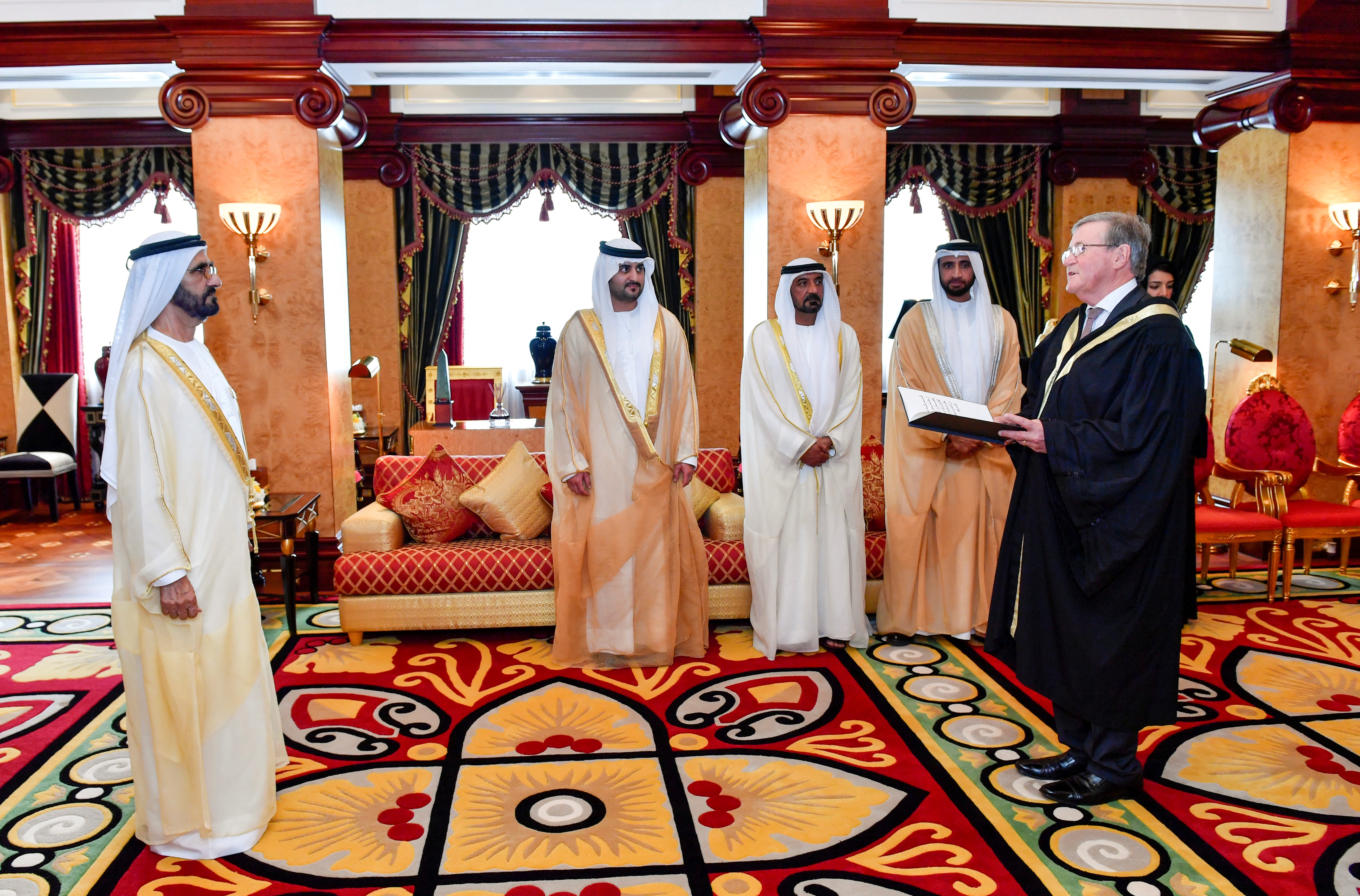 Two new judges sworn in before Mohammed bin Rashid