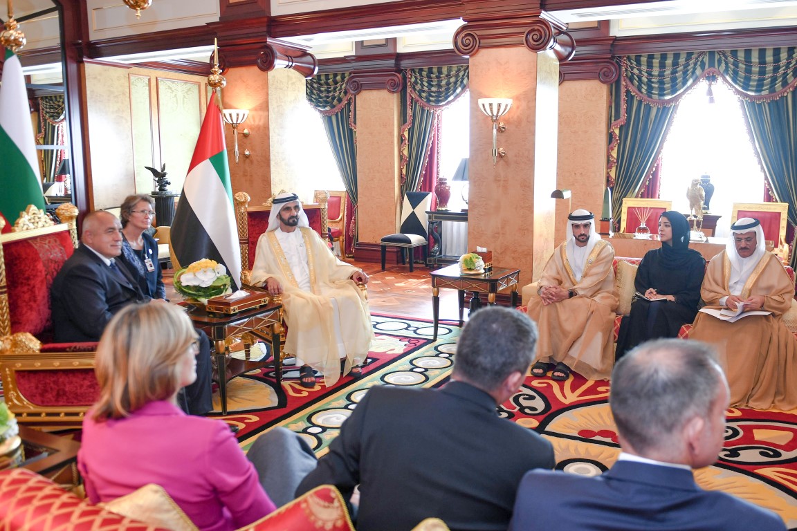 Mohammed bin Rashid receives Bulgarian Prime Minister