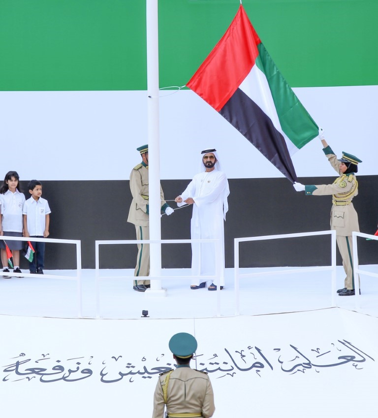 Mohammed bin Rashid celebrates UAE Flag Day