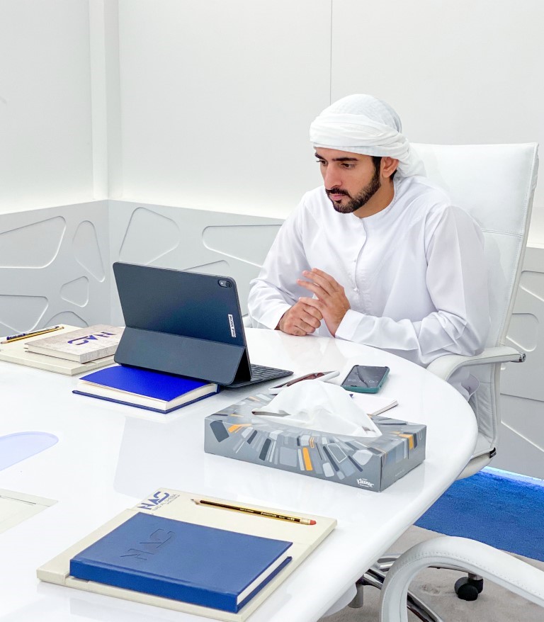 Hamdan bin Mohammed chairs remote meeting of Supreme Committee of Crisis and Disaster