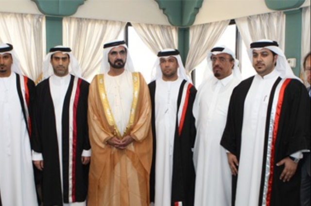Three judges sworn in before Mohammed bin Rashid