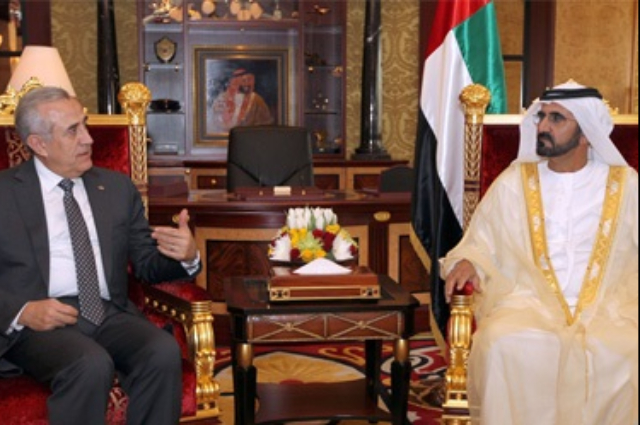 Mohammed bin Rashid receives Lebanese President
