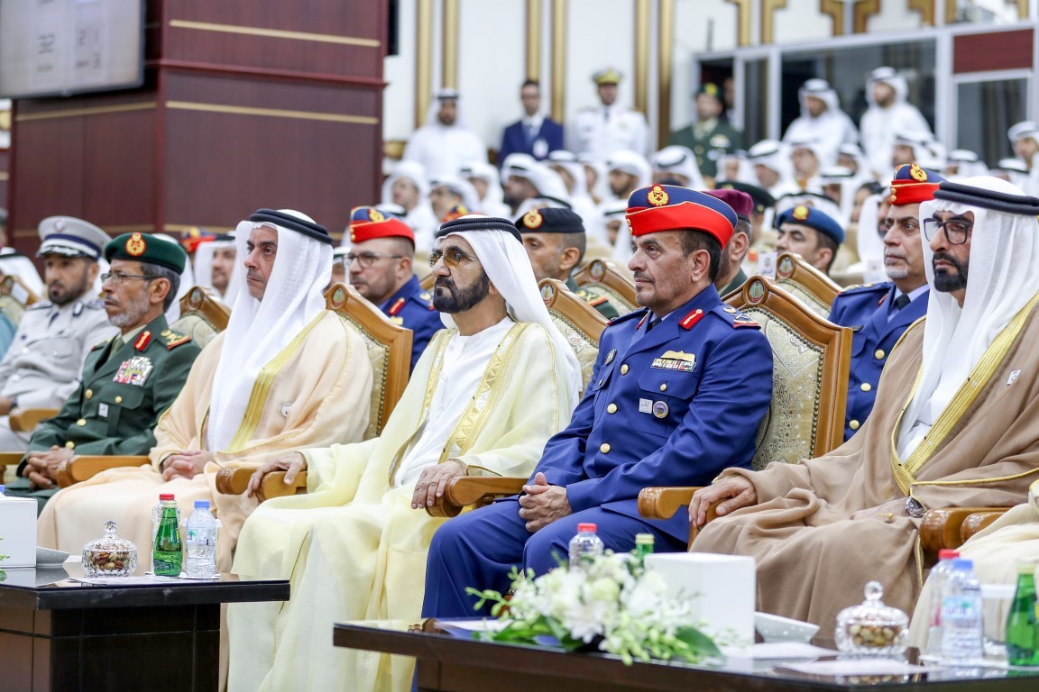Mohammed bin Rashid attends National Defence College graduation ceremony