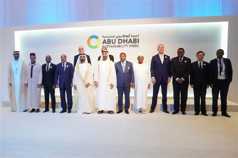 Mohammed bin Rashid, Mohamed bin Zayed attend opening of ADSW