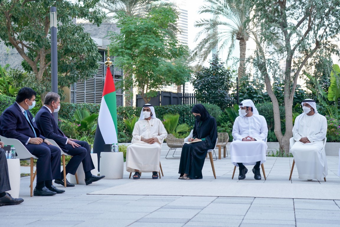 Mohammed bin Rashid receives Pakistani FM