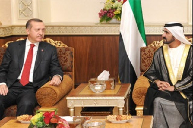 Mohammed bin Rashid receives Turkish Prime Minister