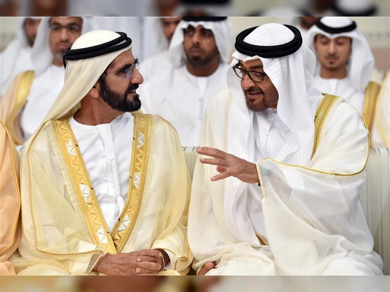 Mohammed bin Rashid, Mohamed bin Zayed have lunch with heads of delegations at Dubai Airshow 2019