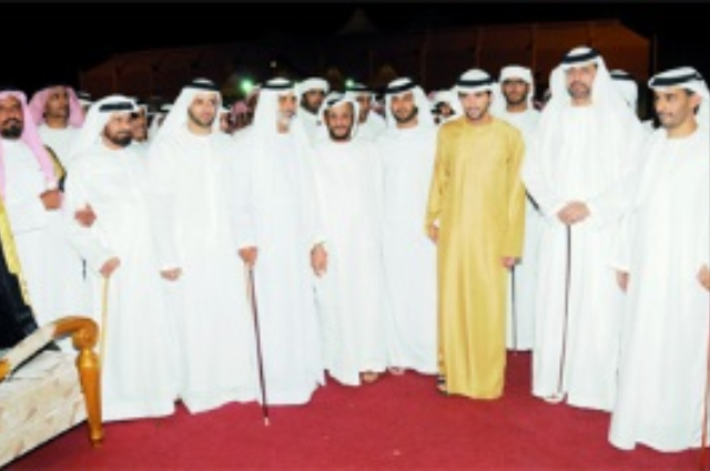 Hamdan Bin Mohammad Bin Rashid Attends Al Amri Wedding Celebrations 