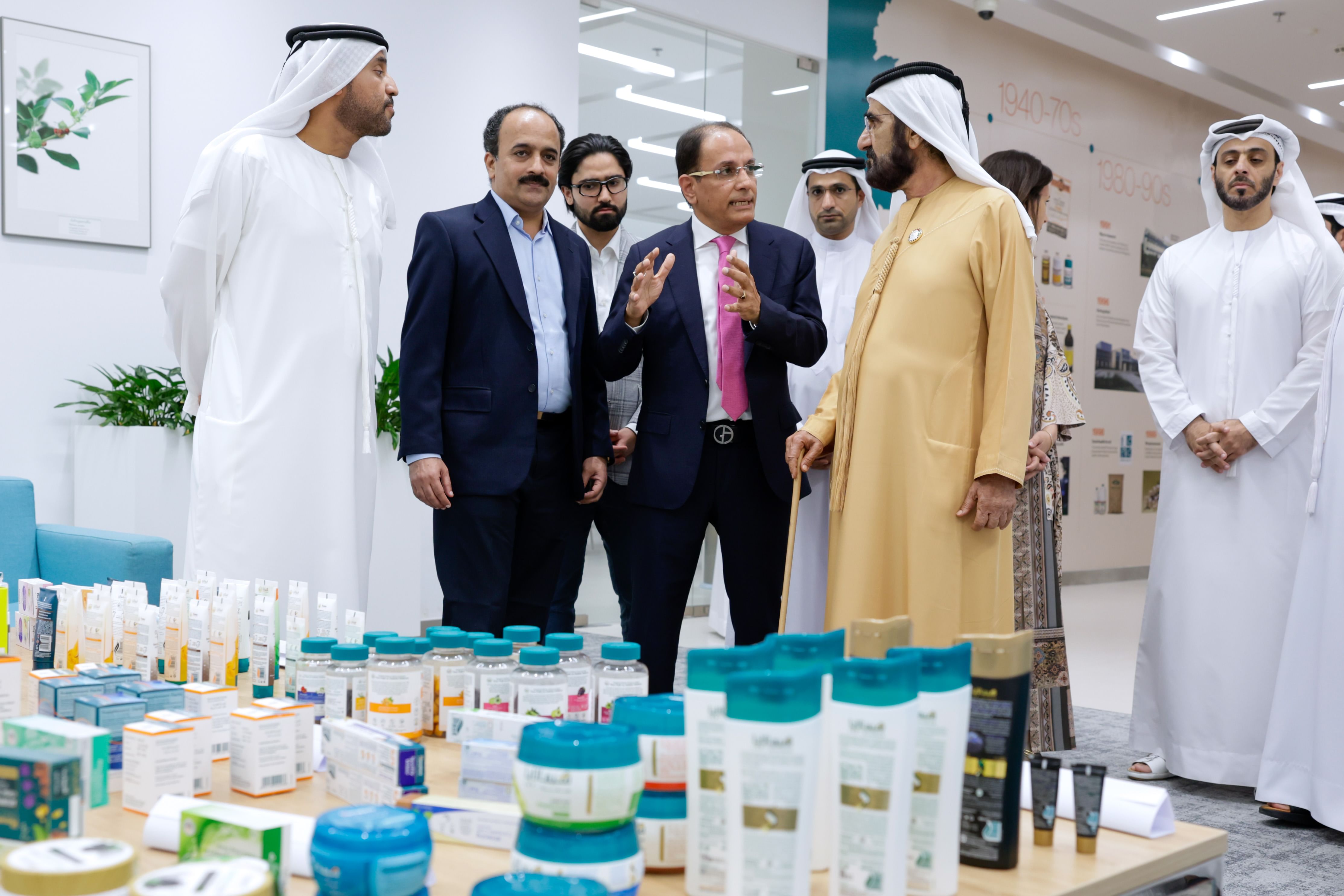 Mohammed bin Rashid visits global research centre of Himalaya Wellness in Dubai Science Park