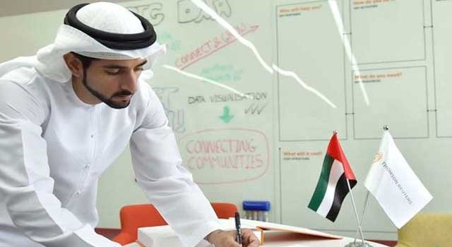 خليفة بن زايد يستقبل محمد بن راشد والحكام على مائدته الرمضانية