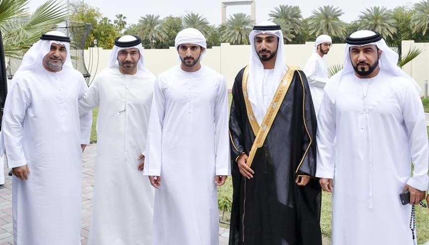 Hamdan bin Mohammed attends Al Mazrouei and Al Muhairi Wedding