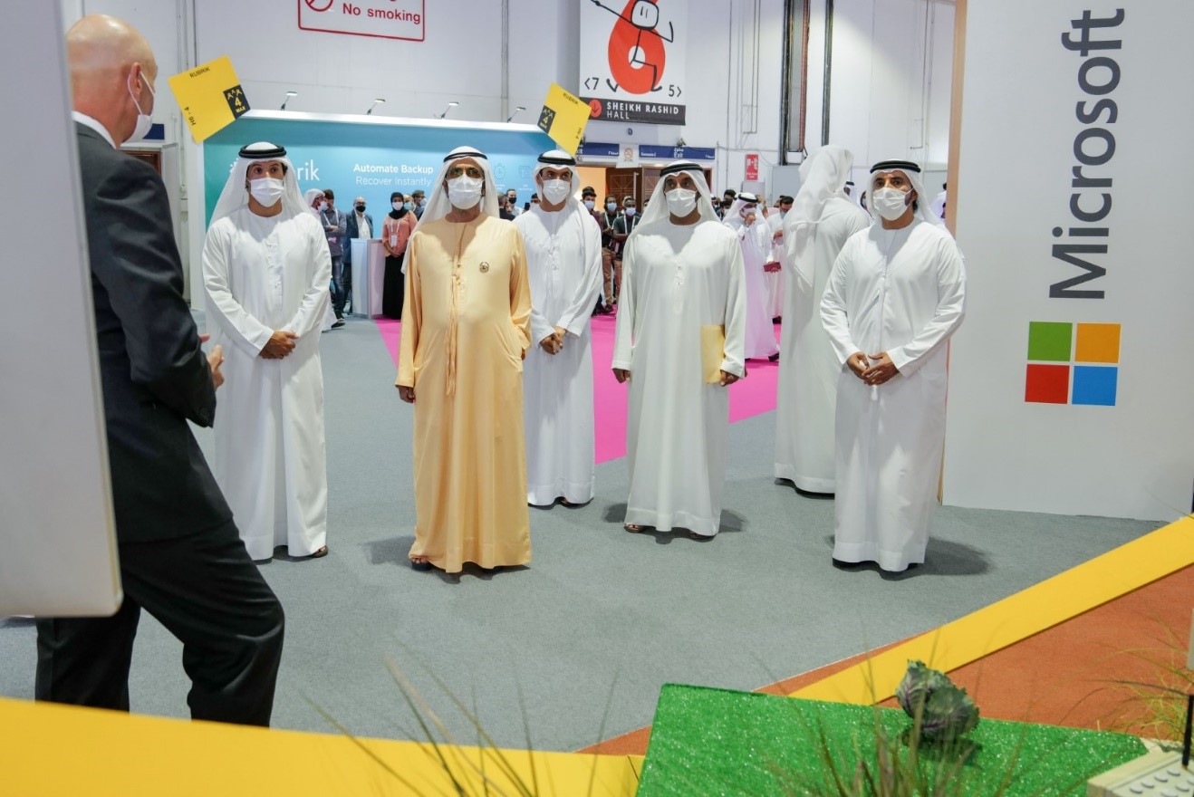 Mohammed bin Rashid tours GITEX 2020, highlights technology as an important tool to enhance people’s lives