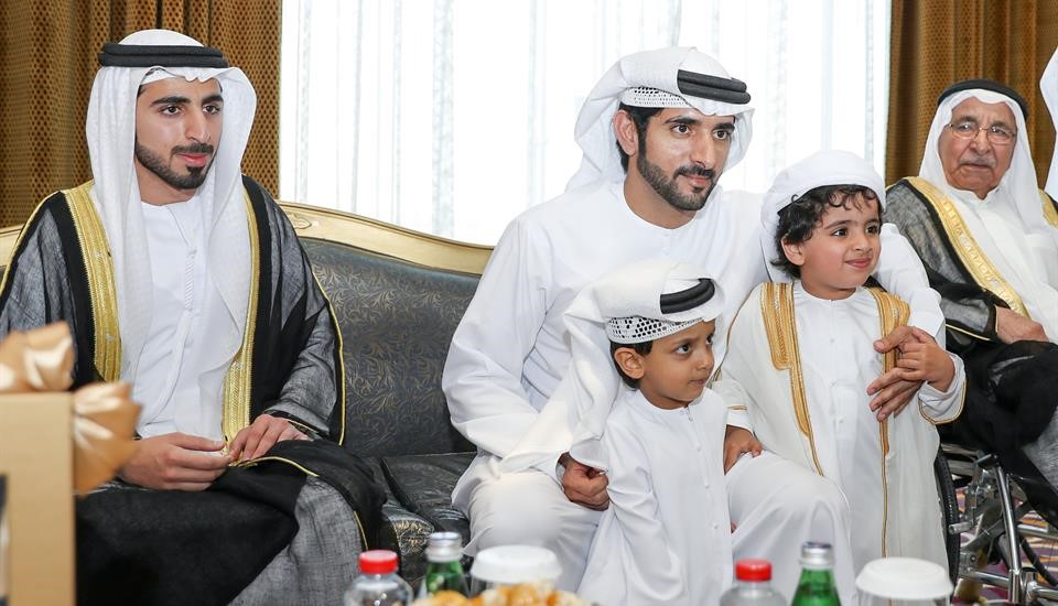 Dubai Crown Prince attends Al Marri, Al Falasi family wedding