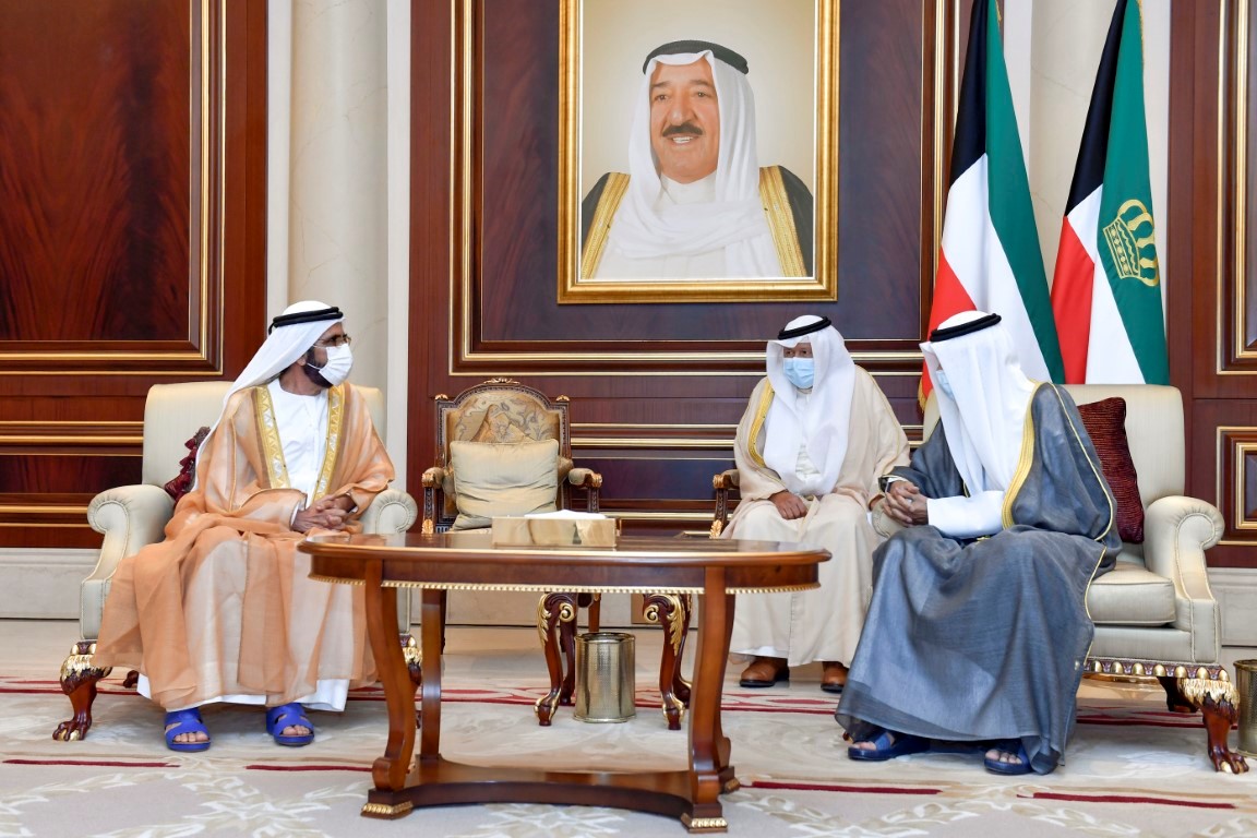 Mohammed bin Rashid offers condolences to Emir of Kuwait on death of Sheikh Sabah Al-Ahmad Al-Jaber Al-Sabah