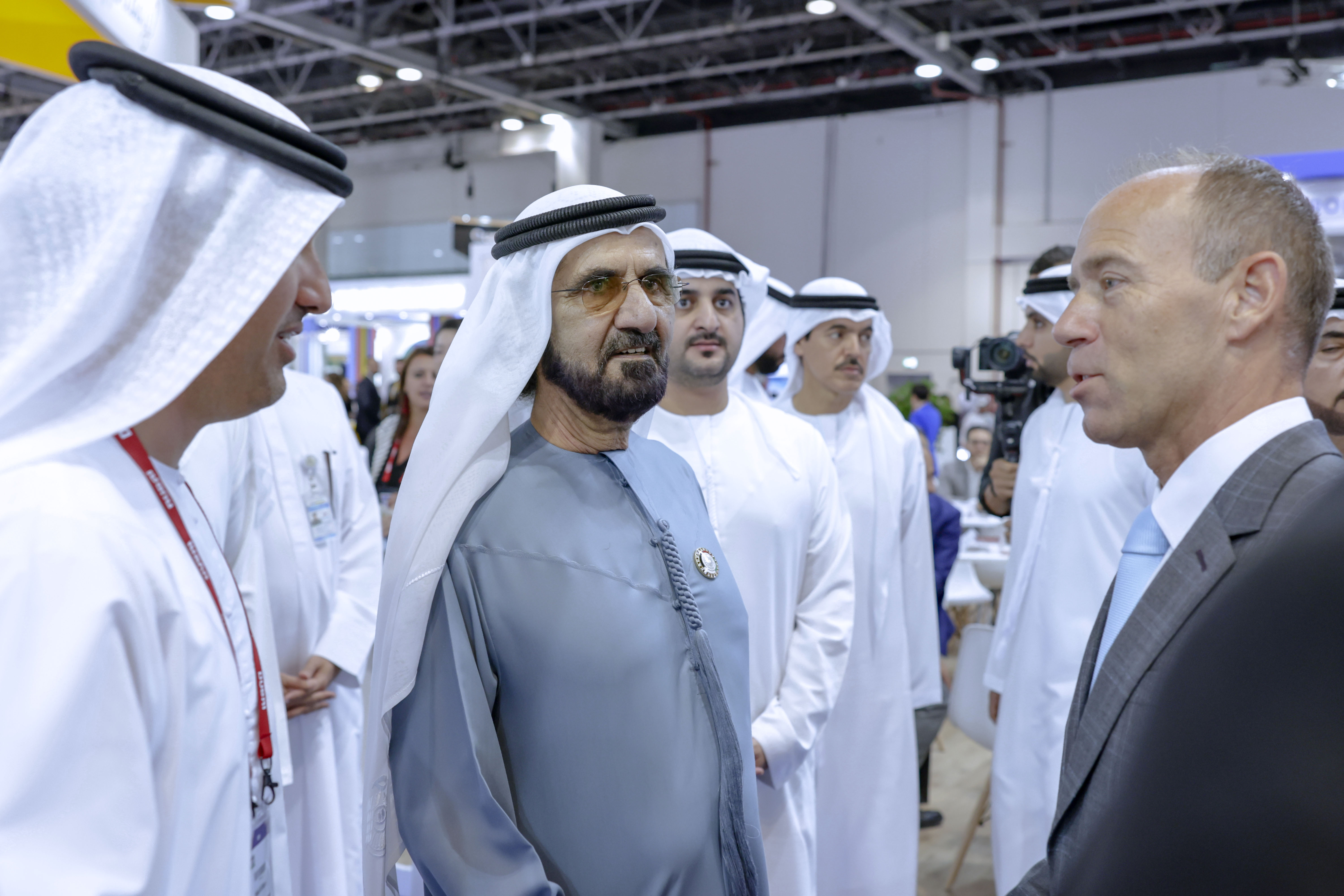 Mohammed bin Rashid tours Arabian Travel Market 2023