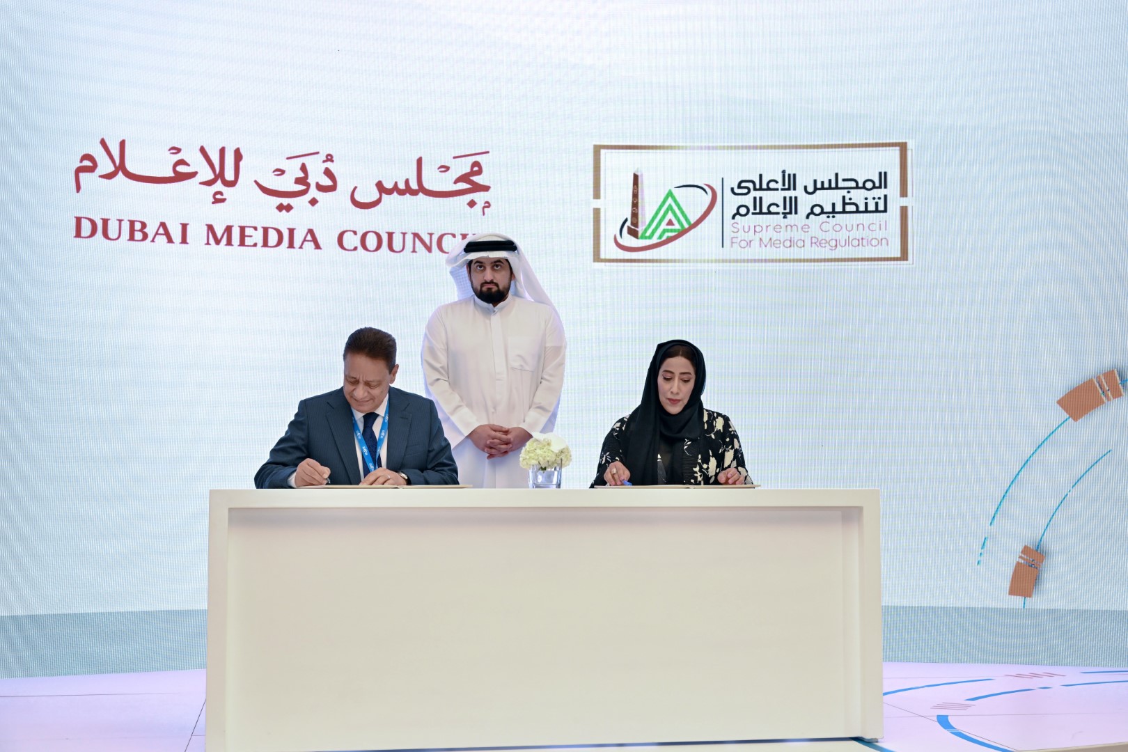 Dubai Media Council signs MoU with Egypt’s Supreme Council for Media Regulation to boost cooperation in media sector