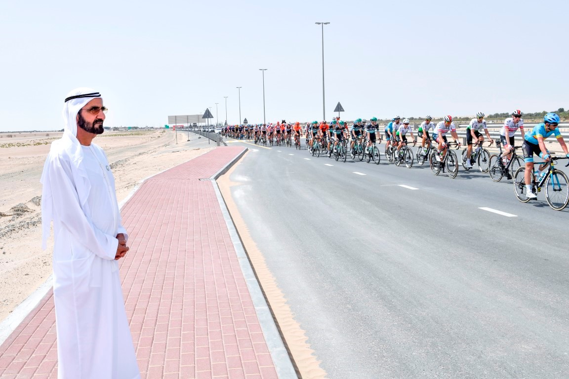 Mohammed bin Rashid attends 'UAE Tour'