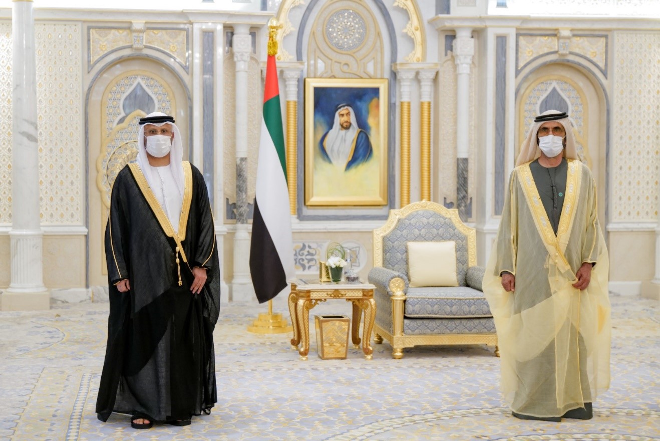 Mohammed bin Rashid receives credentials of ambassadors