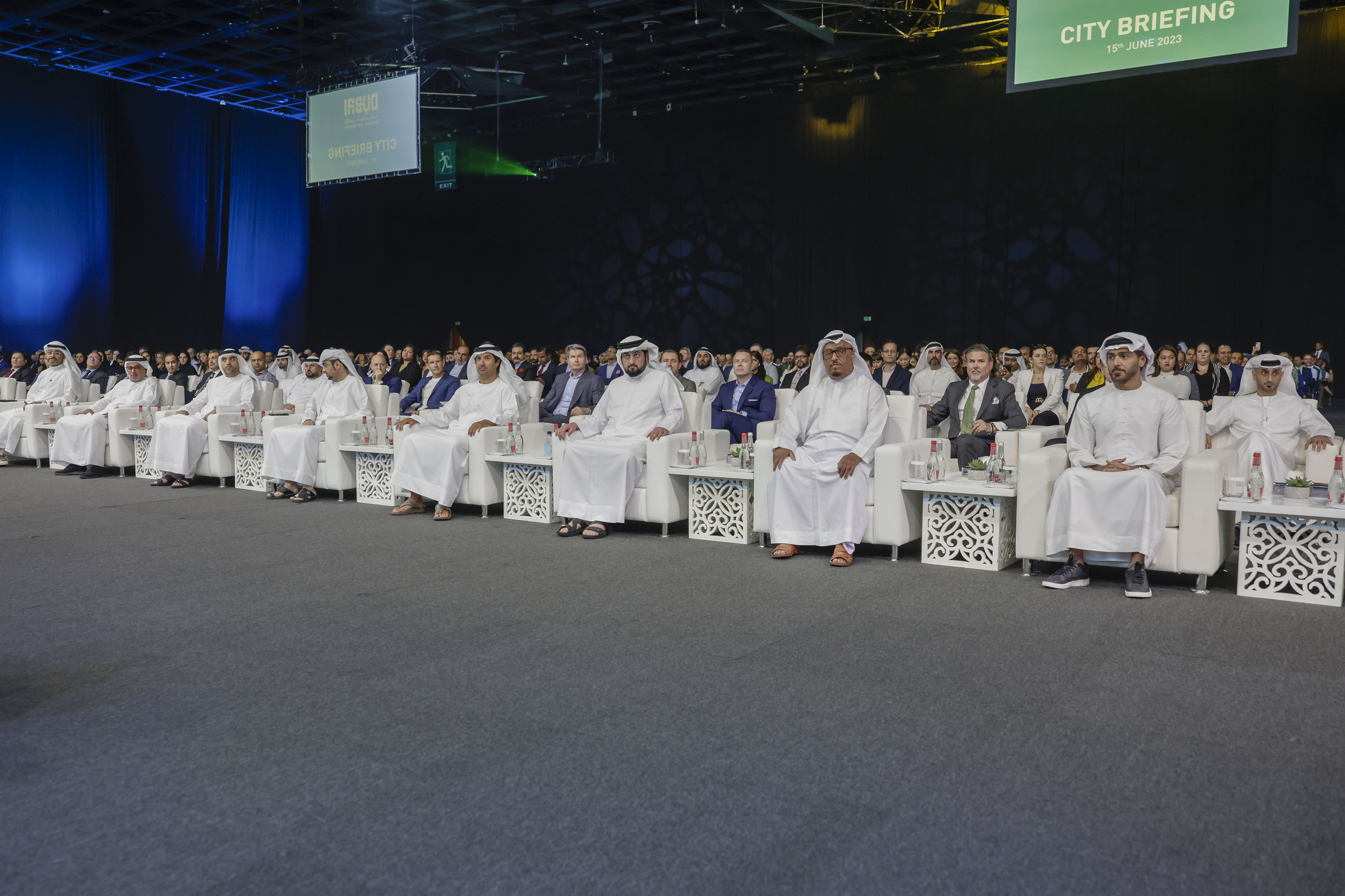 Ahmed bin Mohammed attends Department of Economy and Tourism’s first ‘City Briefing’ of 2023