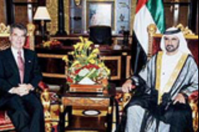 Mohammed Bin Rashid receives Austria President 