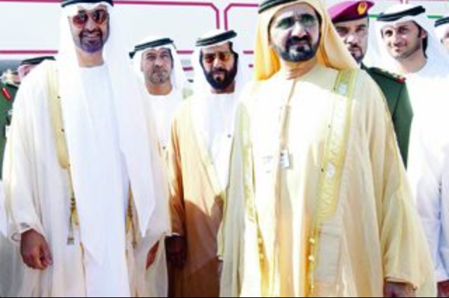 Mohammed bin Rashid opens Dubai Airshow 2011