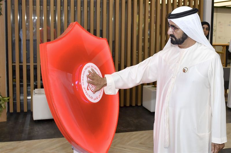 محمد بن راشد يطلق "خطة دبي الاستراتيجية للأمن الإلكتروني"