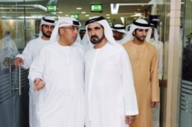 Mohammed bin Rashid visits Government of Dubai Media Office