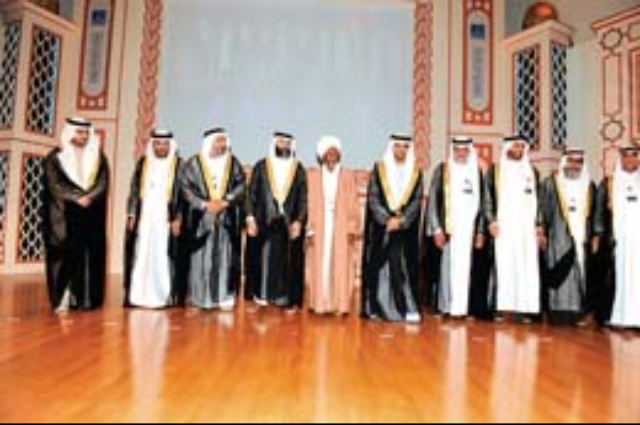 Hamdan and Maktoum honours Siwar Al Dahab and the winners of Dubai International Holy Quran Award