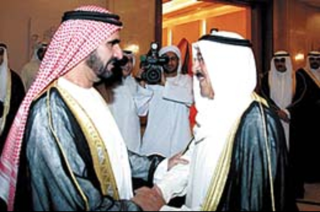 Mohammed bin Rashid Arrives to Kuwait on a Fraternal Visit 