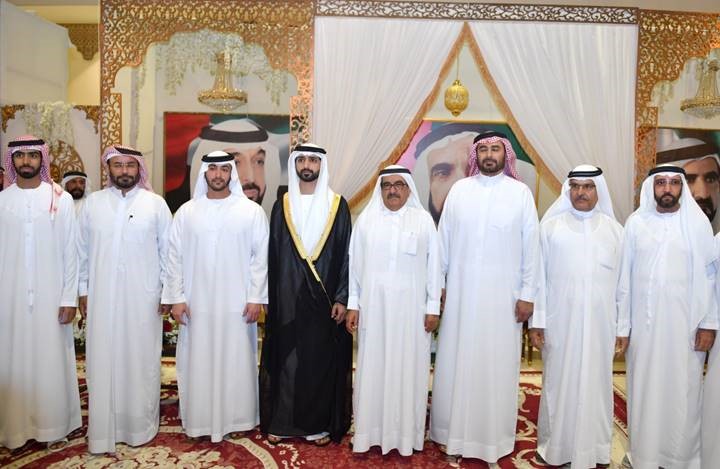 Hamdan bin Rashid attend Al Muhairi and Al Rumaithi Wedding