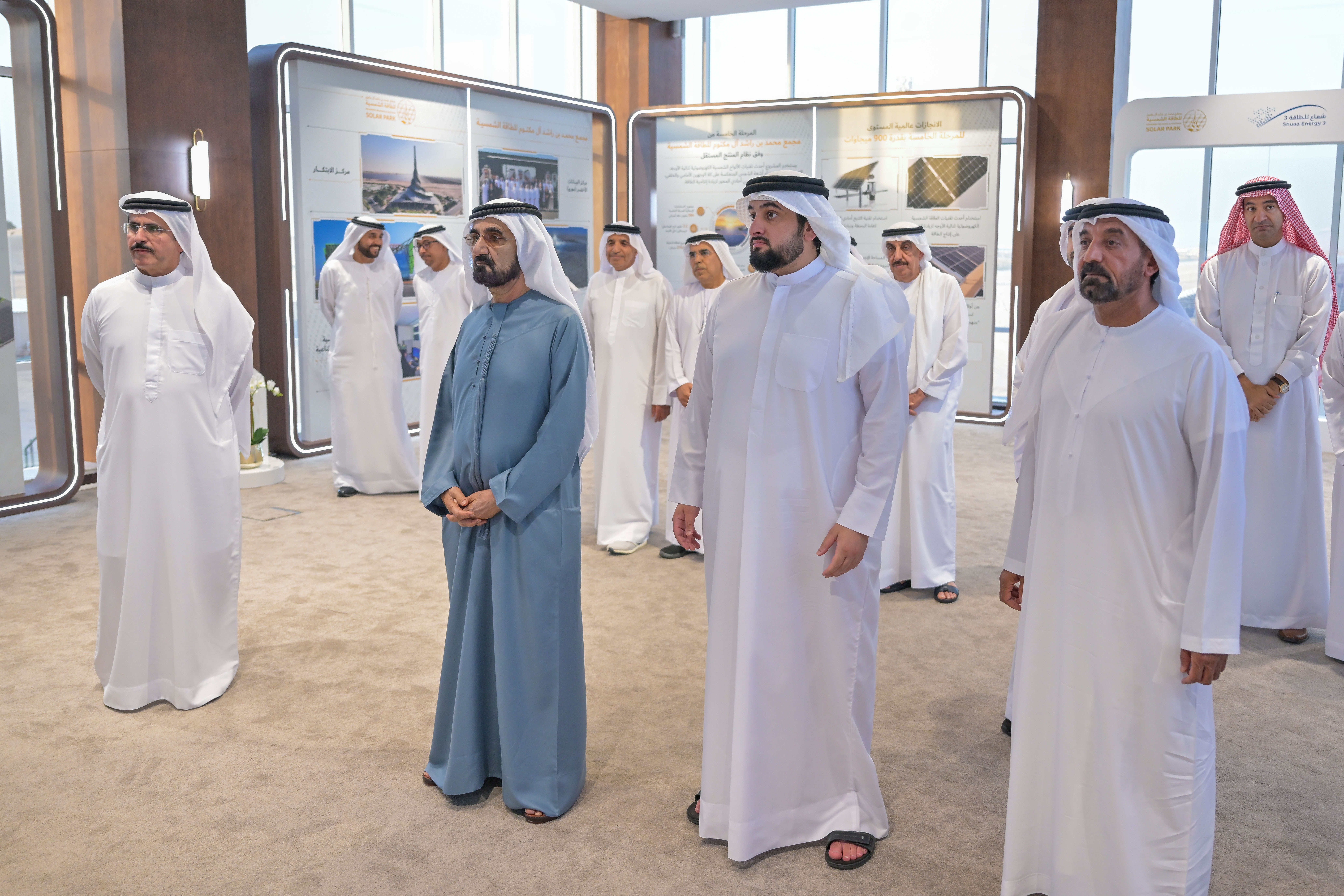 Mohammed bin Rashid inaugurates 5th phase of the Mohammed bin Rashid Al Maktoum Solar Park