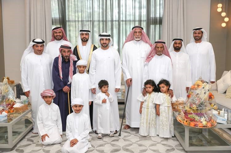 Hamdan bin Mohammed attends Al Muhairi, Al Rumaithi family wedding