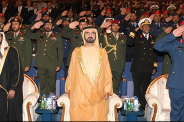 Mohammed bin Rashid attends Air College graduation at Al Ain 