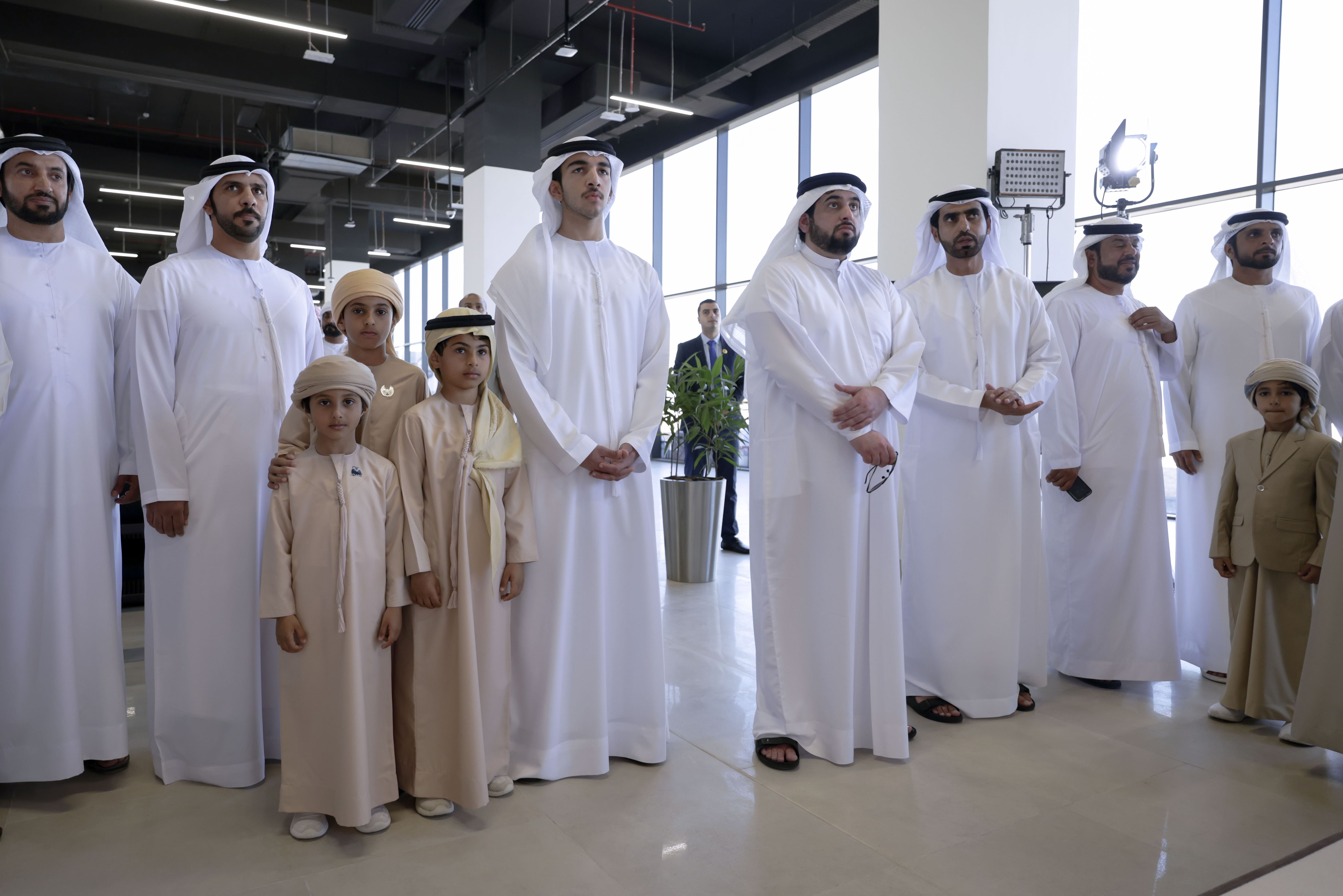 Ahmed bin Mohammed attends launch of first edition of Fazza Falcons Racing Cup