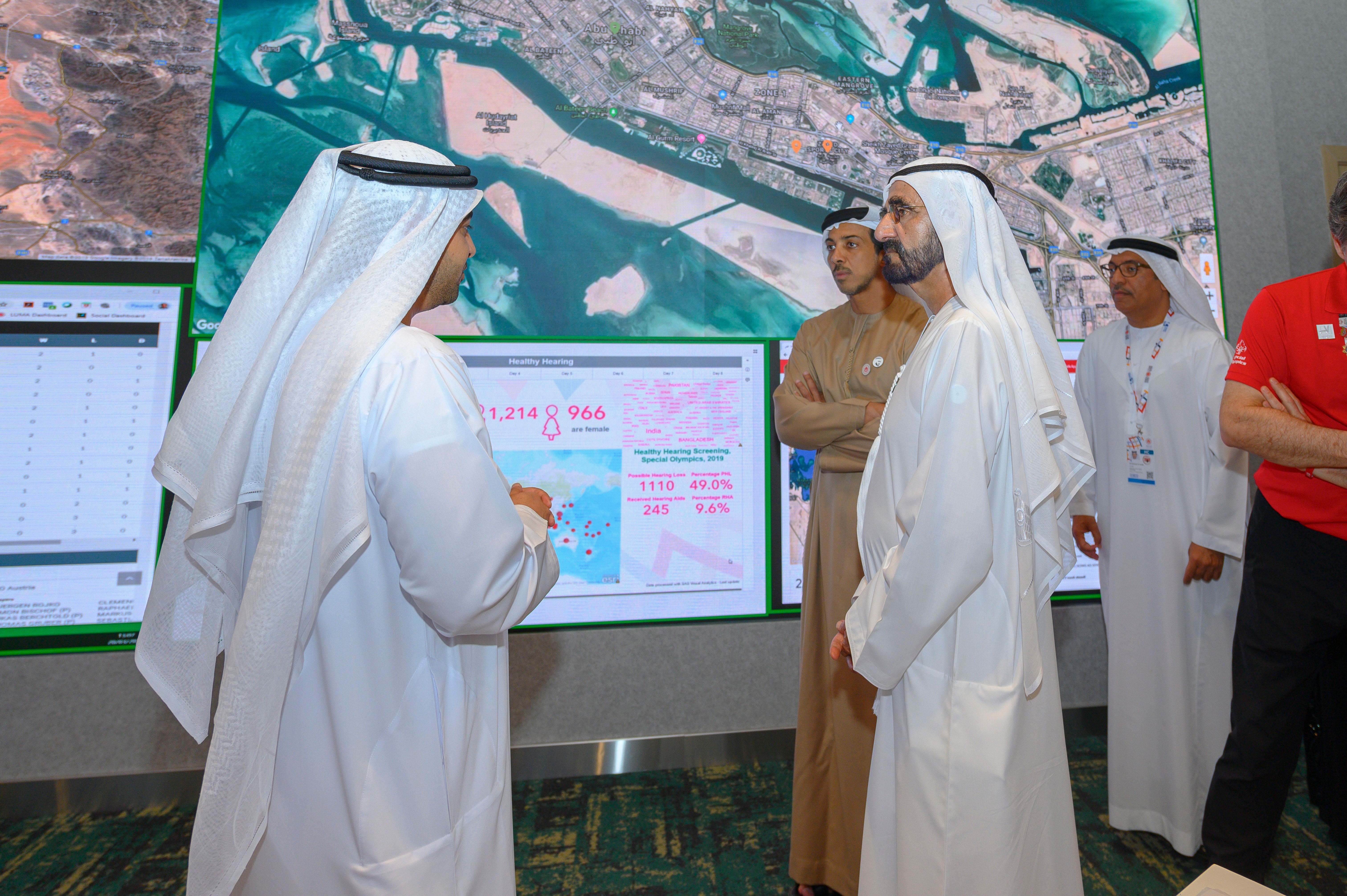 Mohammed bin Rashid attends Special Olympics World Games Abu Dhabi 2019