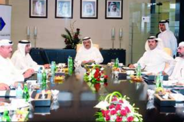 Hamdan bin Rashid chairs a board meeting of Dubai World Trade Center