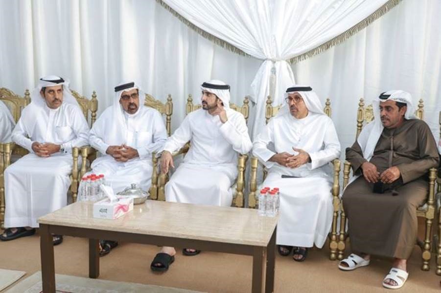Dubai Crown Prince offers condolences Al Muhairi family